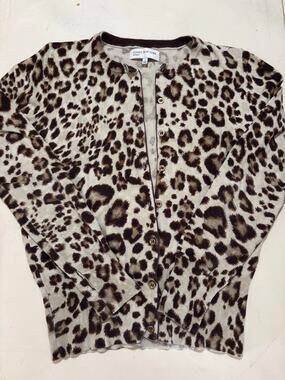 Animal print sweater